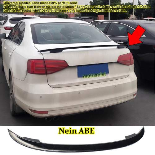 Kofferraumspoiler universell - kofferraumspoiler,