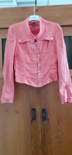 Lässige jacke aus denim von - aus,