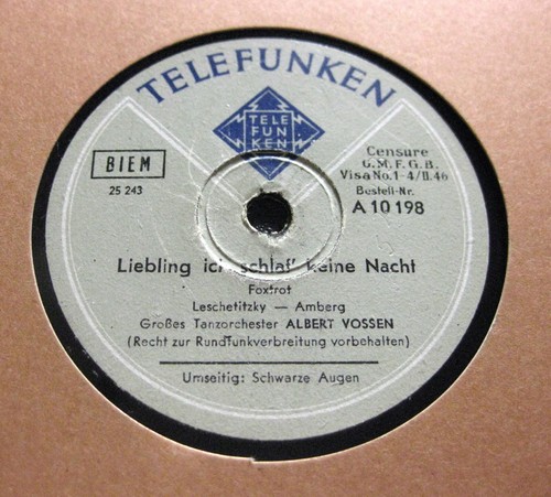 Albert vossen liebling - liebling, ich