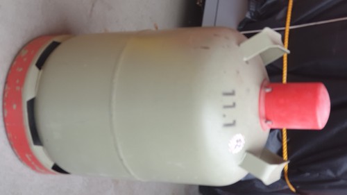 Gasflasche 11kg grau - grau, ,