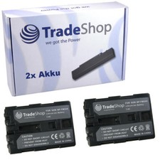 2x AKKU 2000mAh für Sony DCR-PC105K PC110E PC115E PC120E PC300K