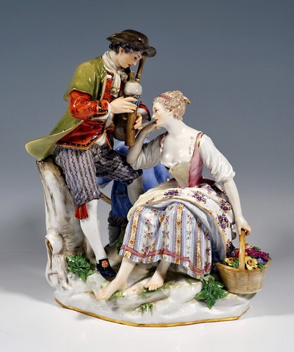 Meissen figur gärtner - figur,