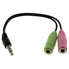 Headset Adapter PC Smartphon