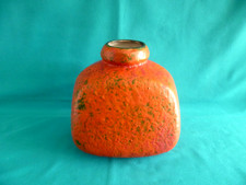 Designklassiker von Ruscha Keramik "Fat Lava" Vase,