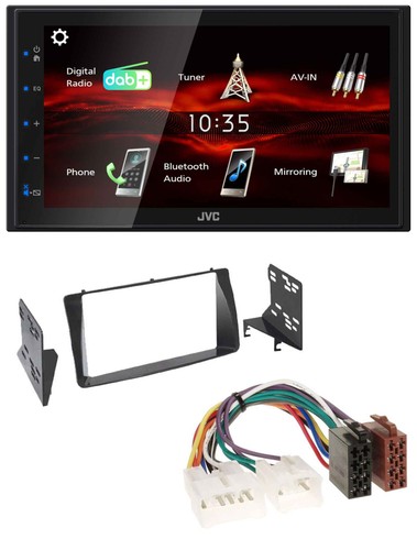 Jvc usb bluetooth mp3 dab - bluetooth, 2din