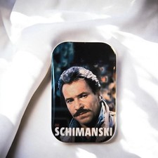 Tatort Schimanski | Götz George Kultfigur Retro Kühlschrankmagnet Geschenkidee