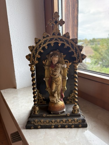 Kleiner antiker hausaltar - kleiner, holz