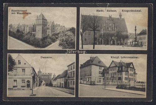 Jüterbog kasernement mit - jüterbog,,