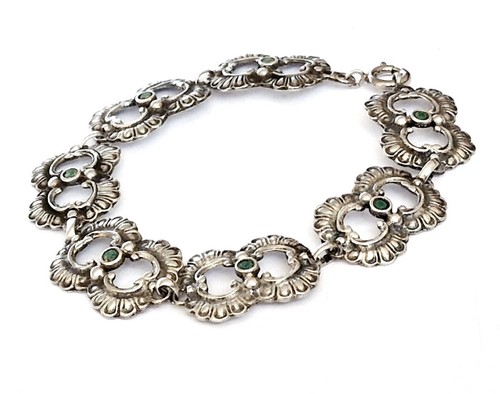 Vintage armband türkis - armband, 835er