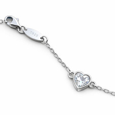 925 silber armband - silber, damen