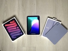 Apple iPad Mini 7 (2024) 128GB Violet A2993 - Top, APPLE CARE+ bis 10.2026
