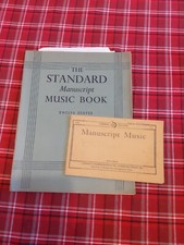 Manuskript Notenbuch Vintage