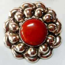 alte Adolf Mayer Brosche 900 Silber old silver brooch Frankfurt / BK 556