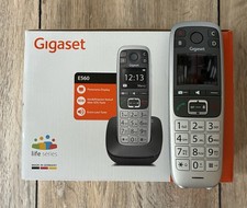 SIEMENS GIGASET E560 Senioren DECT Telefon große Tasten NP 70€*** Top In OVP ***