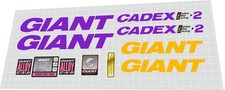 Giant Cadex CFR 2 FRAME DECAL SET