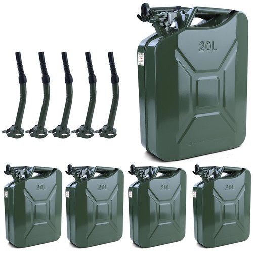 20l metallkanister - 5x,
