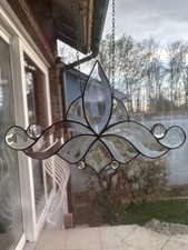 Tiffany glas facettenbild - tiffany, glas,