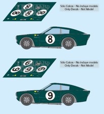 Decals Sunbeam Tiger Le Mans