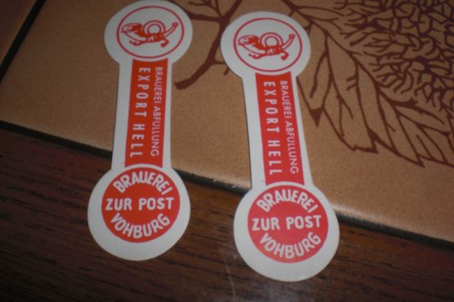 Brauerei etiketten vohburg - brauerei,