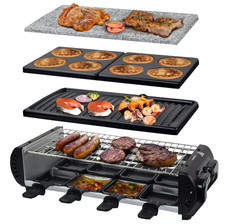 Design Raclette Grill mit 4