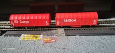 Roco Cargo/ Railion  Schiebeplanenwagen 2 Stück siehe Bilder