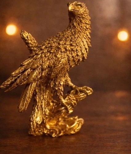 Adler statue goldfarben - adler, –