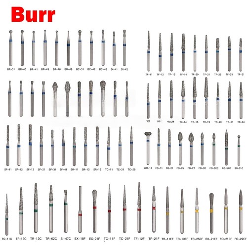100pcs dental diamant bohrer - 100pcs,