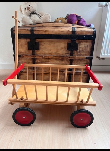 Retro bollerwagen leiterwagen - retro,