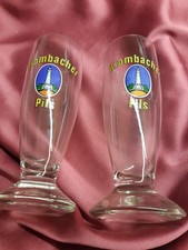 2 Gläser Bierglas "Krombacher