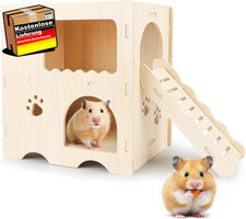 Holz Hamsterhaus 2 Etagen mit