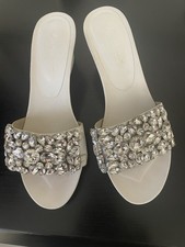 Pantolette Sandalen mit Strass Gr. 39 Kämpgen