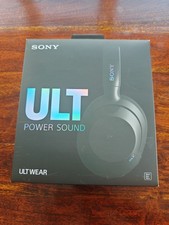 Sony ULT Wear Bluetooth-Kopfhörer, Schwarz