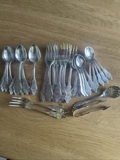 Robbe & Berking R&B Friesenmuster  Kaffee/Tee Besteck 90 versilbert 40 Teile