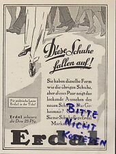 MAINZ, Werbung 1926, Werner & Mertz AG Erdal-Schuh-Pflege-Creme Rotfrosch 