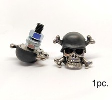 1pc. Totenkopf Skull Schrauben