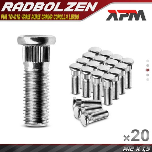 20x radbolzen radschraube für - radbolzen,