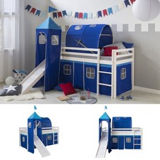 Hochbett 90x200 kinderbett mit - hochbett,