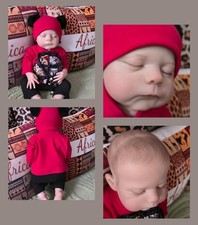 Reborn Baby Puppe Lina ca 50cm, sucht Liebe Familie ist Unbespielt