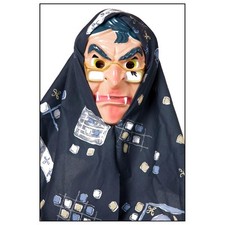 HEXENMASKE & KOPFTUCH