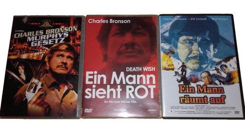 Charles bronson dvds 3 - charles,
