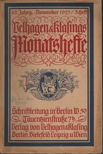 Velhagen klasings - velhagen,