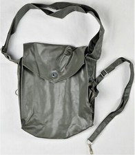 DDR NVA MdI Tasche Schutzmaske Gasmaske TSM gummiert große Variante SELTEN! 3129