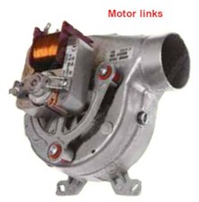 Abgasventilator 34W links Abzugventelator Gebläse BERETTA/VOKERA IMMERGAS RIELLO