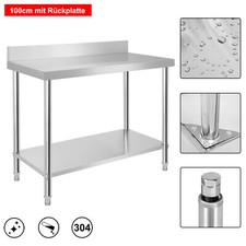 Edelstahltisch 100cm