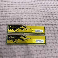 4GB RAM (2*2GB) ELIXIR DDR3 RAM 1600MHz PC3-12800U DIMM  M2Y2G64CB8HA9N-DG 