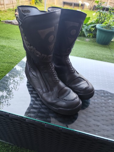 Daytona leder motorradstiefel - leder,