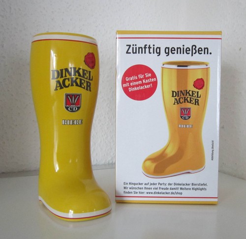 Bierstiefel dinkelacker bier - bierstiefel,