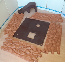 Western Fort Bastelkonvolut Landschaft Ritterburg BIG? DDR Indianer Cowboys