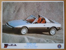 FIAT BERTONE X 1/9  Prospekt