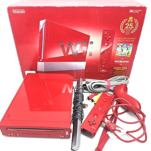 Nintendo wii rot 25th - wii,